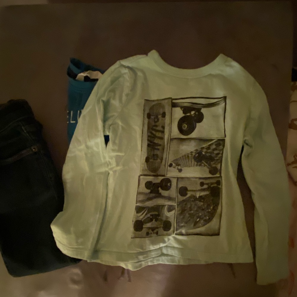 Gap skinny jeans boy 6 H&M shirt H&M sweater Gap shirt BUNDLE - Picture 10 of 16